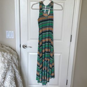 Striped tank top summer dress